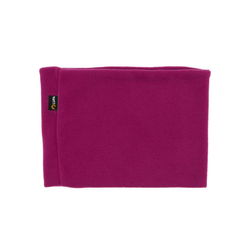 Lupa Kids Handmade Double-Layer Fleece Neck Warmer - Kids Neck Warmer for Boys & Girls - Fleece Neck Gaiter for Winter (Fuchsia, Large (7-12))
