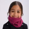Lupa Kids Handmade Double-Layer Fleece Neck Warmer - Kids Neck Warmer for Boys & Girls - Fleece Neck Gaiter for Winter (Fuchsia, Large (7-12)) view 3