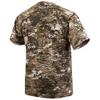 Huntworth Mens Fallon Hunting Light Weight Short Sleeve Shirt (Large, Cotton Poly | Tarnen Camo) view 2