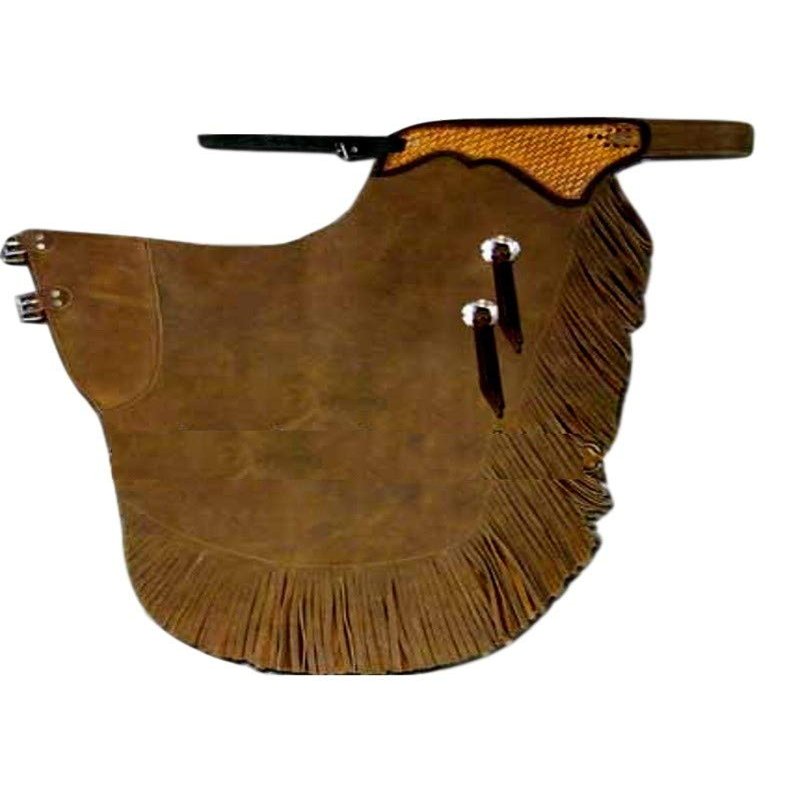 B Bar B Western Chaps Basic Buckle Strap S Brown 05-05-0052B
