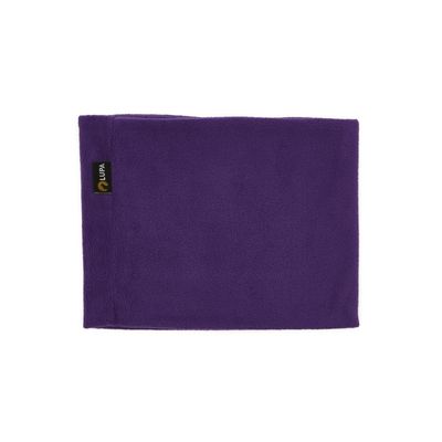 Lupa Kids Handmade Double-Layer Fleece Neck Warmer - Kids Neck Warmer for Boys & Girls - Fleece Neck Gaiter for Winter (Dark Purple, Large (7-12))