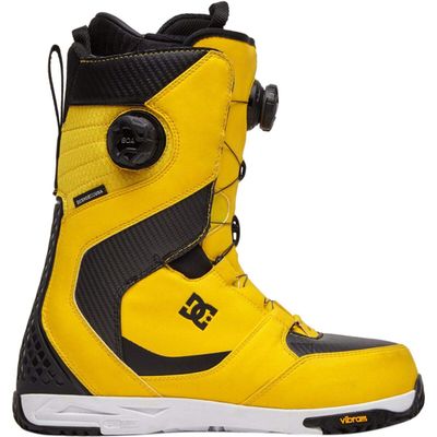 DC Shuksan BOA Mens Snowboard Boots Yellow Sz 9