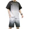 Mens Jogging Suit Set 2 Piece Outfits Shorts Tracksuit Set Running Workout Sport Suits view 1