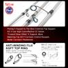 Kingdom Silver Needle Fishing Rods Ultralight Fast Spinning Rod Fuji Ring 2 Section UL L ML M MH Fuji Ring Carbon Casting Travel Rod view 2