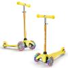 Scooter for Kids Ages 3-5 with Flash Wheels, Kids Scooter 4 Adjustable Height, Toddler Scooter, Mini Kick Scooters for Children, 3 Wheel Scooter for Kids for Girls & Boys Learn to Steer view 1
