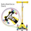 Scooter for Kids Ages 3-5 with Flash Wheels, Kids Scooter 4 Adjustable Height, Toddler Scooter, Mini Kick Scooters for Children, 3 Wheel Scooter for Kids for Girls & Boys Learn to Steer view 4