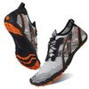 WateLves Water Shoes for Men Women Barefoot Quick-Dry Aqua Sock Outdoor Athletic Sport Shoes Kayaking Boating Hiking Surfing Walking (M-White, 37) view 1