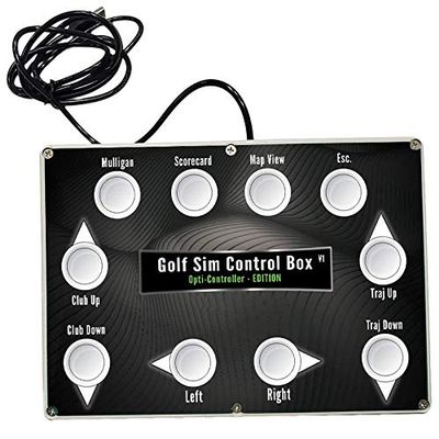 Golf Simulator Control Box - Opti-Shot Edition - USB Compatible - For Windows