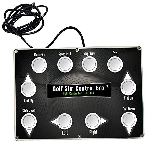 Golf Simulator Control Box - Opti-Shot Edition - USB Compatible - For Windows