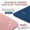 Yoga Mat with Strap, 1/3 Inch Extra Thick Double-sided Non Slip, Professional TPE Mats for Women Men, Workout Yoga, Pilates and Floor Exercises view 2