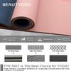 Yoga Mat with Strap, 1/3 Inch Extra Thick Double-sided Non Slip, Professional TPE Mats for Women Men, Workout Yoga, Pilates and Floor Exercises view 4