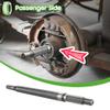 10L0L Golf Cart RXV Passenger Side Rear Spline Axle Shaft with Bearing Seal Kit fit EZGO RXV Electric 2008 UP, OEM# 620341, 614209,16.2" Long view 3