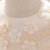 Baby Infant Formal Dress Flower Girl Wedding Bridesmaid Lace Tutu Tulle Summer Sleeveless Knee Length Bowknot Baptism Christening Evening Pageant Dress Photography Champagne 18-24M view 3