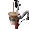 BlueSunshine Bike Handlebar Cup Holder, Clinch Bottle Cages, Multi-Way Mount Fit for Commuters and Road Bike (Silver) view 1