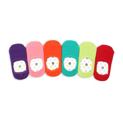 Baby Soft Cotton Socks Toddler Non Slip Anti Skid (12-24M (Small), Noshow B-g 6pairs)