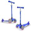 Scooter for Kids Ages 3-5 with Flash Wheels, Kids Scooter 4 Adjustable Height, Toddler Scooter, Mini Kick Scooters for Children, 3 Wheel Scooter for Kids for Girls & Boys Learn to Steer view 1