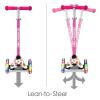 Scooter for Kids Ages 3-5 with Flash Wheels, Kids Scooter 4 Adjustable Height, Toddler Scooter, Mini Kick Scooters for Children, 3 Wheel Scooter for Kids for Girls & Boys Learn to Steer view 3