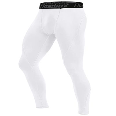 Roadbox Compression Pants Men Cooling Dry Base Layer Bottoms Outdoor Sports Cycling Tights Leggings for Basketball Football Running