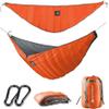 AYAMAYA Single & Double Hammock Underquilt Full Length Big Size Under Quilts for Hammocks, Camping Backpacking Essential, Winter Cold Weather Warm UQ Blanket Bottom Insulation view 1