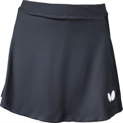Butterfly Chiara Skirt Tapered with Lining Table Tennis Black