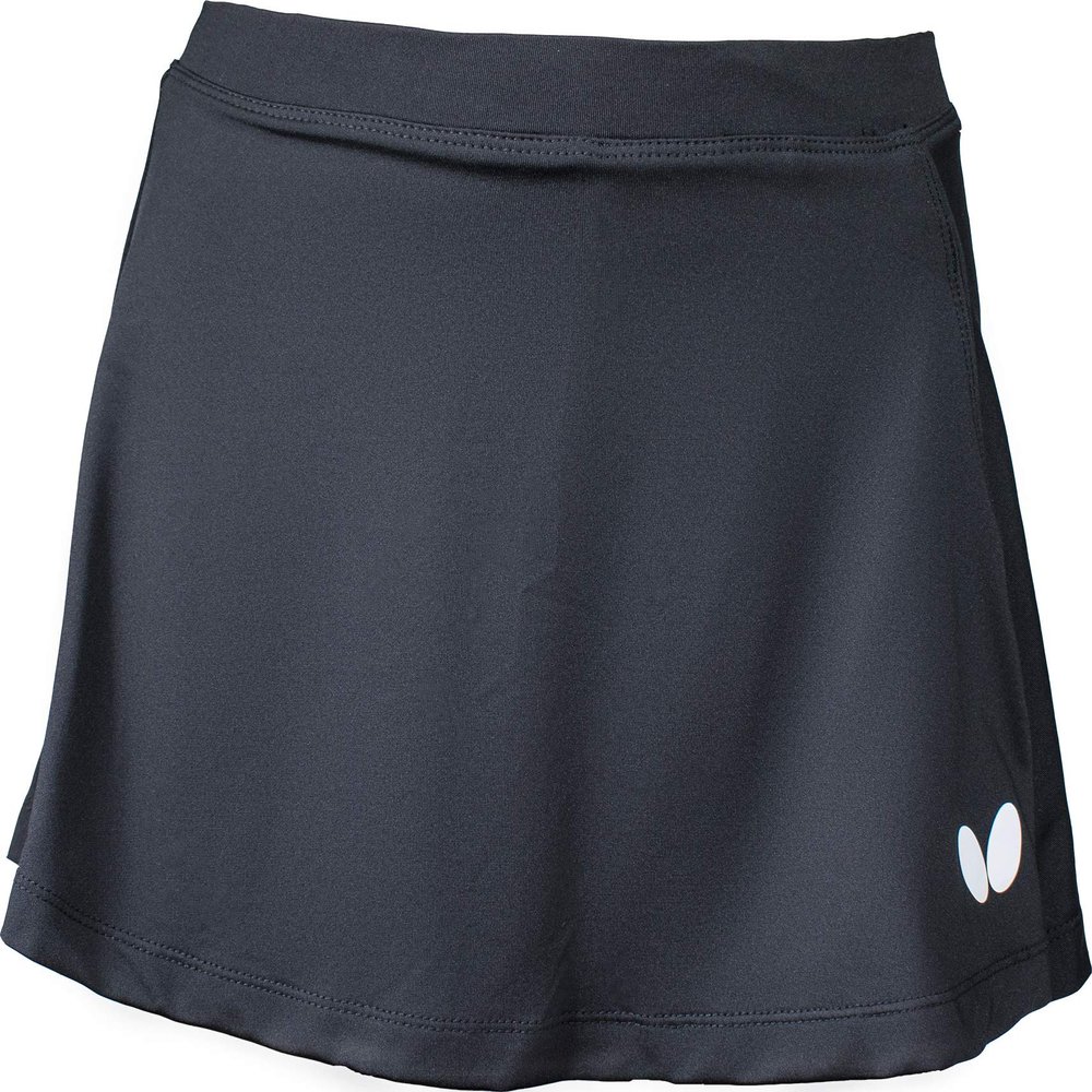 Butterfly Chiara Skirt Tapered with Lining Table Tennis Black