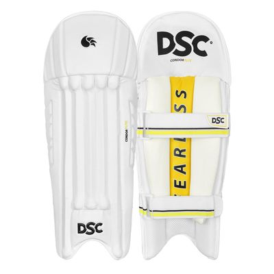 DSC Unisex's 1500548 Condor Flite Cricket Wicket Keeping Legguard (Youth), Multi Color