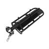 Adjustable Aluminum Alloy Retractable Bike Cargo Pannier Rack - Quick Release Mountain & Road Bike Carrier - 22 lbs Universal Rear Seat Post Rack view 4