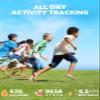 BIGGERFIVE Vigor Kids Fitness Tracker for Girls Boys Ages 5-15, Kids Watch with IP68 Waterproof, Pedometer, Kids Activity Tracker with Heart Rate Sleep Monitor, Calorie Step Counter Watch view 2
