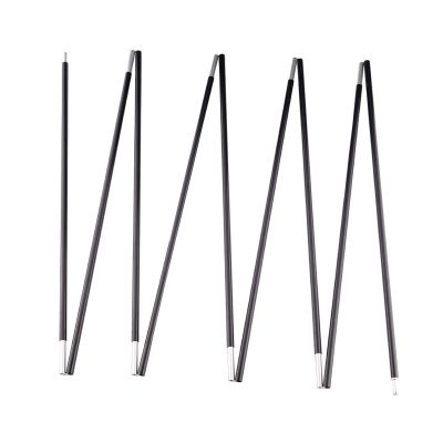 BRILLIANCE4U Pre-Assembled Aluminum Tent Pole 12ft 1.4in 8.5mm, Lightweight Tent Poles Replacement, 7001 T6 Heated Aluminum Alloy, Outer Dia. 0.33" 2 Poles Pack