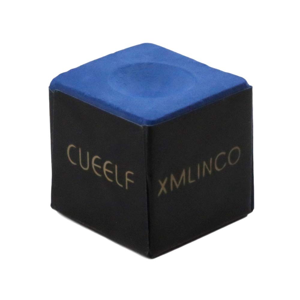 CUEELF Billiard Pool Cue Chalk Professional Chalk for Snooker-1pc for Pool Cues and Billiards Sticks Tips-Blue