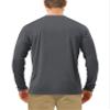 Roadbox Mens UPF 50+ UV Sun Protection Shirts Outdoor Long Sleeve SPF Diving Rash Guard for Fishing Hiking Swimming Dark Gray view 3
