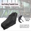 Non-Folding Treadmill Cover, dustproof and Waterproof Cover, Oxford Cloth Waterproof Sunscreen Cover (Black) view 2