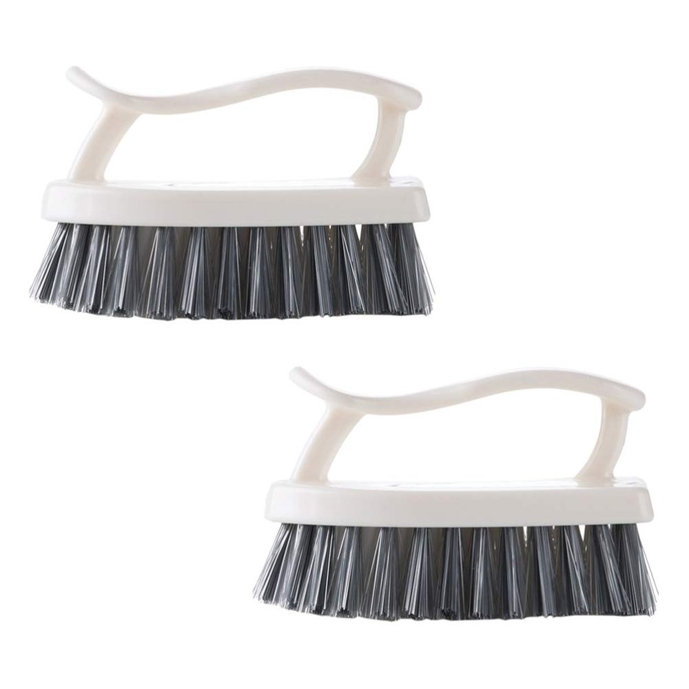 2pc Shoe Cleaning Brush Material Bristles for Efficient Cleaning of Shoes Tiles and Bathtubs for Home and Kitchen Use