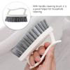 2pc Shoe Cleaning Brush Material Bristles for Efficient Cleaning of Shoes Tiles and Bathtubs for Home and Kitchen Use view 3