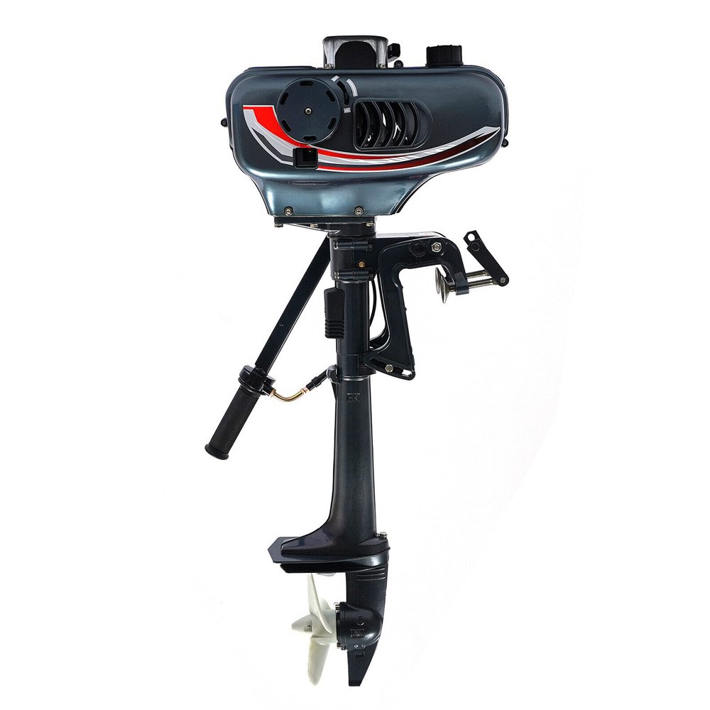 CNCEST Outboard Boat Motor Engine Inflatable Boat Fishing Boat Engine Power for Sailboats Small Yachts