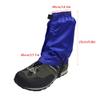 Chemlliy Anti-Tear Ankle Gaiters Waterproof Leg Gaiter Outdoor Snow Legging Gaiters for Hiking Walking Climbing Hunting (Blue) view 3
