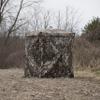 Barronett Blinds Big Mike HD Hub Hunting Blind, 2 Person Pop Up Ground Blind, Crater Core Camo, BMHD300CC view 4