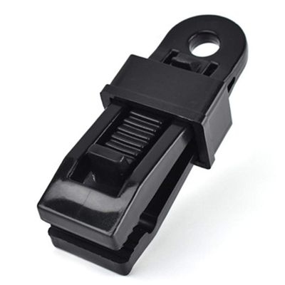 Reusable heavy duty linoleum clip (40pcs, Black)