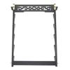 Zerobegin Sword Holder Wall Mount Samurai Sword Stand Display Katana Wakizashi Tanto Wall Hanger Wooden Frame Rack,Black,5 Tier view 4