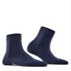 FALKE Women's Cool Kick Short Socks, Breathable, Cooling Effect, Polyester, Quarter Length, Casual Everyday Stockings, Blue (Marine 6120), 8-9.5, 1 Pair view 3