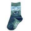 Foot Traffic Kids' Novelty Socks, Crazy Socks for Girls and Boys, Sizes 101Y (Happy Camper) view 1
