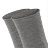 FALKE Women's Happy 2-Pack Socks, Breathable, Cotton, Crew Length, Soft Trouser Socks, Lightweight, Trendy Clothing, Grey (Light Grey Melange 3390), 8-10.5, 2 Pairs view 4
