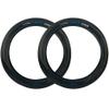 SE Bikes Chicane 26 x 3.5 BMX Durable Wire Bead Replacement OEM Dirt Street Bike Tire Bundle (Black) view 1