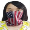 Delafino Neck Gaiter - Us Flag Design With Pocket for Filter- 2 Filters Included, Lightweight, Cool view 2