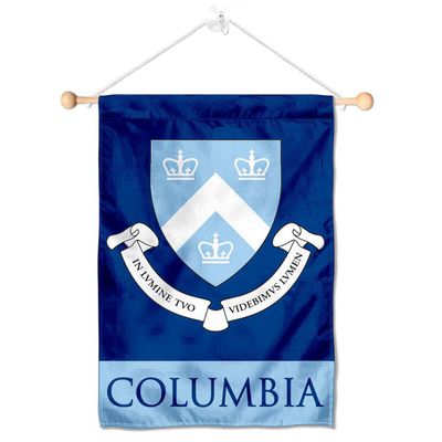 Columbia Lions Window Wall Banner Hanging Flag with Suction Cup