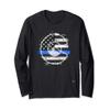 Colorado Blue Line Support for Rocky Mountain Police & SWAT Long Sleeve T-Shirt view 1