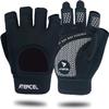 ATERCEL Weight Lifting Gloves Full Palm Protection, Workout Gloves for Gym, Cycling, Exercise, Breathable, Super Lightweight for Men and Women(Black, S) view 1