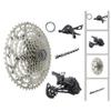 JGbike Compatible MTB groupset for Shimano Deore M5100 11 Speed shifters & Rear Derailleur, KMC X11 Chain,Sunrace 11-51T CS-M5100 Cassette view 1