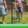 GoSports Ladder Toss with Heavy Duty Reinforced Construction - Indoor & Outdoor Game Set with 6 Soft Rubber Bolo Balls and Travel Carrying Case - Pro view 3