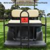 Roykaw Golf Cart No-Drilling Rear Seat Safety Grab Bar Compatible with EZGO, Club Car, Yamaha Gas & Electric Vehicles, Golf Handrail Bar for Rear Seat Passenger, Detachable & Easy to Install view 3